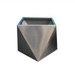 Decorative aesthetic cone flower pots geometric stand planter