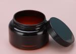 Powder Aluminum Cap Plastic Screw Top Bottles 180ml Cosmetic Jars