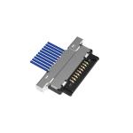 CABLINE V 20345-010T-32R Micro LVDS Coaxial Cable 0.5 mm pitch, Horizontal
