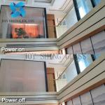 Switchable Smart Glass Doors Windows , Smart Dimming Glass