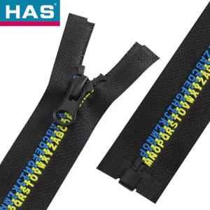 Wholesale Eco Friendly Plastic Jacket Zipper Smooth #3 Invisible Zipper Lightweight from china suppliers