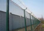 Powder Coated Galvanised Anti Climb Fencing 2.4m 358 Security Mesh
