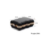 Unique Shape Bead Lock Box Clutch Frame Metal Clutch Bag Frame