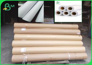 China Inkjet Plotter Paper Rolls 70gsm Width 64 For HP Plotter A4 Size Free on sale