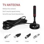 High Gain Car DVB Receiver HD Power TV 1080P VHF UHF Satellite Magnetic Portable