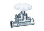 Tri - Clover / Clamp Diaphragm Stainless Steel Valves EPDM Sealing For Food /