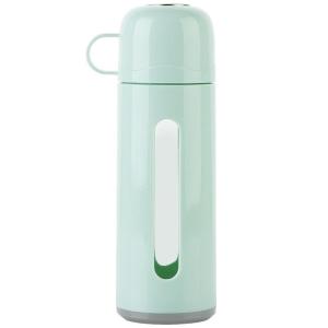 Wholesale Unbreakable Plastic Cover Portable Glass Water Bottles With Drink Cup from china suppliers