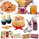 Strip Shape Silicone Ice Cube Mould For Freezer Whiskey Cocktail And Drink