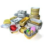 Process Type Pulp Moulding Oven Aluminum Foil Box Environmental Friendly Food
