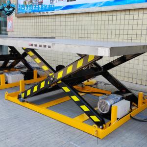 Wholesale Anti Skid 10T Stationary Scissor Lift Platform With 5000mm Max Height from china suppliers