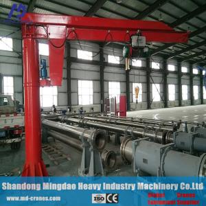 China Solid Quality Heavy Load Fixed Column Pillar Mounted, 3ton- 5ton Electrical Workshop Used Jib Crane on sale