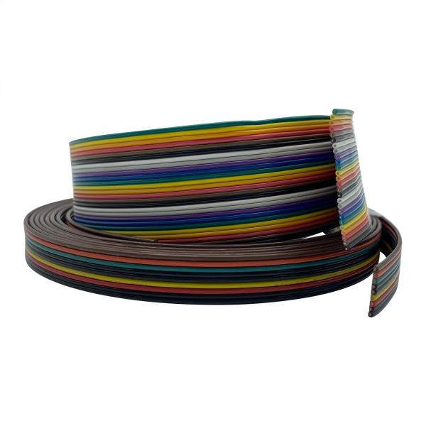 Copper Conductor 2 Wire Core Aluminum Foil Shielded Cable With 50N Tensile