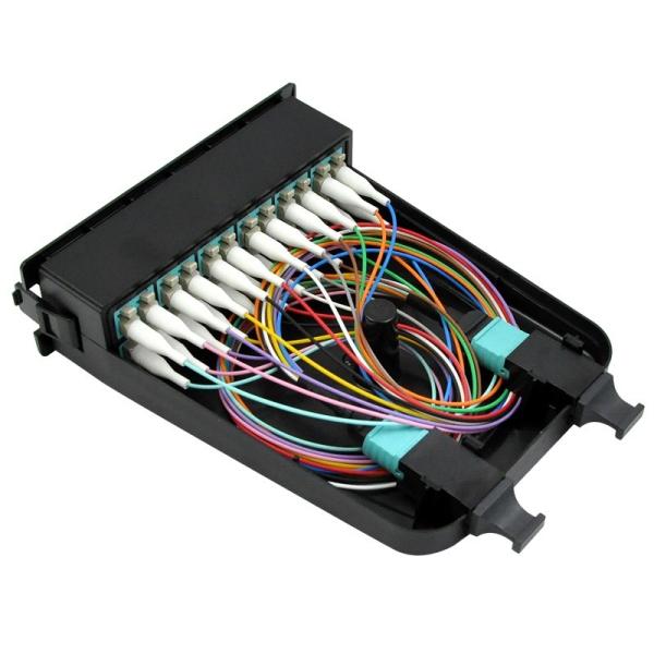 1000 n Fiber Optic FTTH Optical Cassette Box MPO MTP Modular for Communication