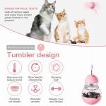 Dynamic Treat Dispensing And Rotating Light Sphere Cat Toy With Adjustable