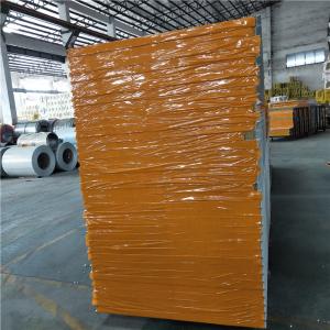 Wholesale strong energy saving 125mm rock wool sandwich panel with protective film from china suppliers