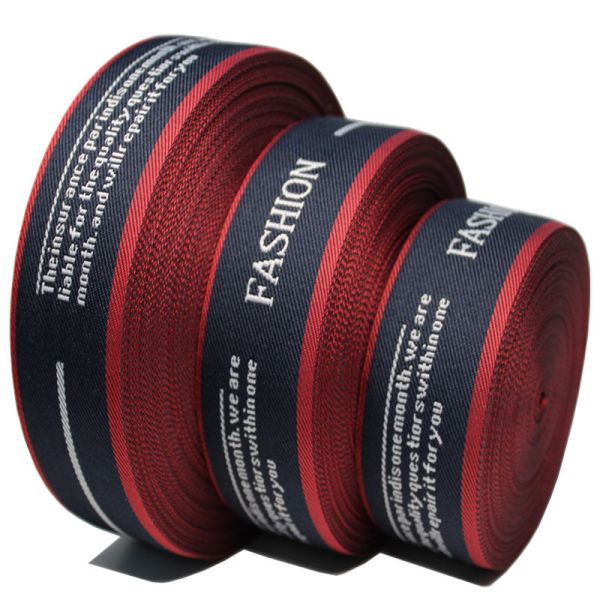 High Density Fashion 1.5 Inch Jacquard Webbing For Garment