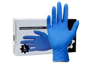 Wholesale Laboratory Work Safety Nitrile Examination Gloves from china suppliers