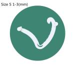 Single Polymer Non Absorbable Surgical Ligating Clips NLC-OS
