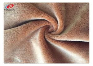 Wholesale Brush Four Way Stretch Spandex Velvet Fabric For Dress Toy Blanket from china suppliers