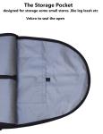 Heavy Duty Sup Paddle Board Covers , 10 Feet Paddle Board Dry Bag Grey Color
