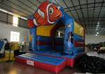 PVC inflatable bouncy reliable inflatable clown fish jumping durable inflatable