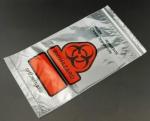 Zipper Locking Pouches for Specimens, Biohazard Specimen Bag, Biohazard Specimen