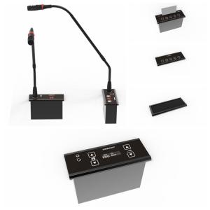 Buy cheap Flush Mounting Conference Room Microphone CAT5 Digital Audio Visual Equipment from wholesalers