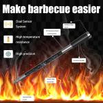 Long distance 150m Remote Smart Bbq Thermometer Instant Read Digital Bluetooth 5