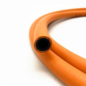 China 8X15mm 20Bar Rubber LPG Gas Pipe High Tensile Polyester on sale