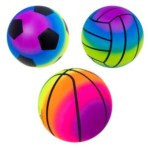 Wholesale Sport Design Rainbow Inflatable Playground Ball Odorless Antiburst from china suppliers