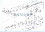 707-99-77120 7079977120 Bucket Cylinder Seal Repair Kit For Excavator KOMATSU