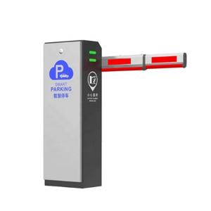 Wholesale 3s Grey Iron Access Control Boom Barrier Automatic Parking Gate Barrier Led Arm from china suppliers