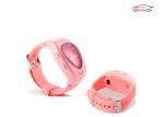 Mini Size GPS Locator Watch Reliable SOS Button Light Sensor Quad - Band GSM