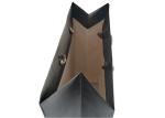 Handmade Durable Paper Shopping Bags , Branded Paper Bags Gold Stamping