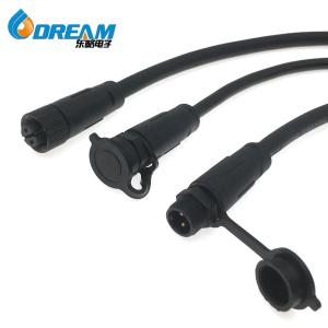 Wholesale Factory LED Lighting Power Cable Wiring Lastic Waterproof Electrical Wiring CQC M12 IP68 Connector from china suppliers
