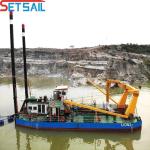 8 Inch River Cutter Suction Sand Dredger for Silt Cummins 230kw Main Engine