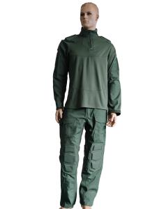 Wholesale Green Frog Style Multi Purpose Tactical Training Uniform Set Long Sleeve Tactical Uniform for Men from china suppliers
