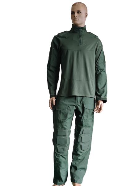 Green Frog Style Multi Purpose Tactical Training Uniform Set Long Sleeve