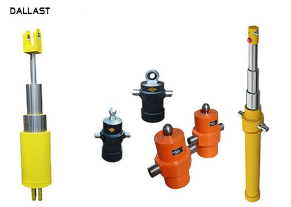 Front End Single Acting Hydraulic Ram Telescopic Dump Truck Hoist Piston Anti