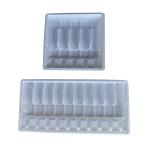 PET polyethylene Terephthalate Ampoule Tray Customization 1ml 2ml 5ml 10ml