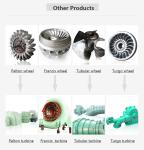 High Efficiency Impulse Turbine Generator Customized Efficiency 85-95%
