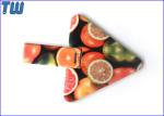 Small Regular Triangle 32GB USB Stick Full Color Digital Printing