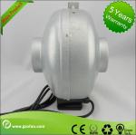 6 Inch Quiet Low Noise Air Circular Duct Fan Easy To Install Galvanized Steel
