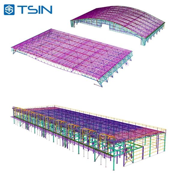 Prefab Storage Shed Steel Structure Warehouse Construction Prefabricated Steel Warehouse Workshop Building Warehouse