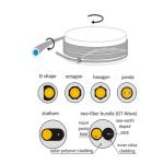 Pump rare-earth-doped double-clad (DC) Ytterbium fibers pulsed fiber lasers EYDF