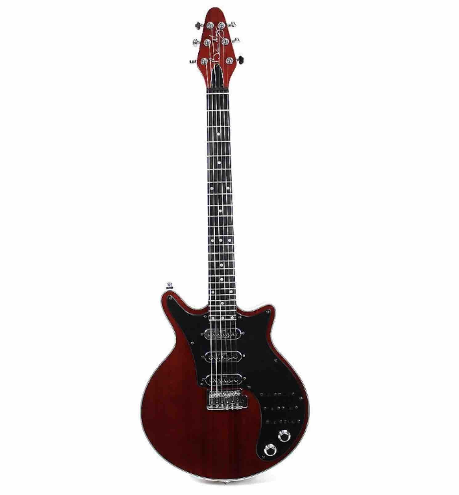 Guild Brian May Red Guitar Black Pickguard 3 pickups wilkinson Tremolo Bridge 24 Frets custom Factory outlet