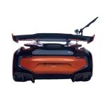 I8 BMW Body Kit Car 2018 - 2019 Carbon Fiber Spoiler Front Bumper Spoiler Wing