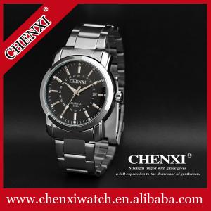 China C023A Stainless Steel Band Watch Brand CHENXI Fashion Watches Japan Movt Quartz Watch Mens on sale