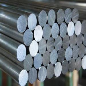 Wholesale Quenched And Tempered Steel Alloy Round Rod Silver White Black / Golden DIN Standard Simplicity from china suppliers