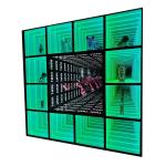 Superbly Designed Infinite Luminous Abyss Mirror Display Cabinet with Customized
